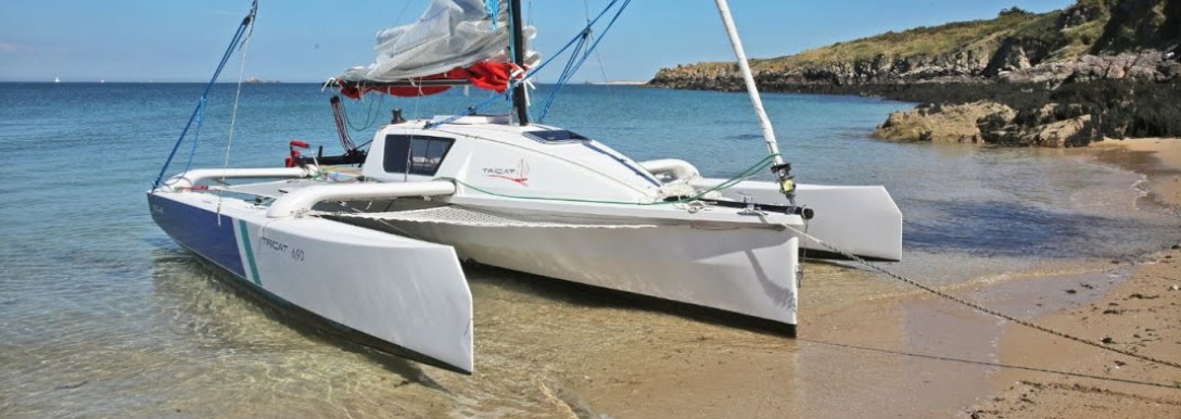 petit trimaran transportable